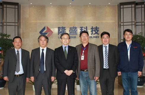 日本黑田精工株式會(huì)社社長(zhǎng)黑田浩史一行對(duì)隆盛科技參觀交流
